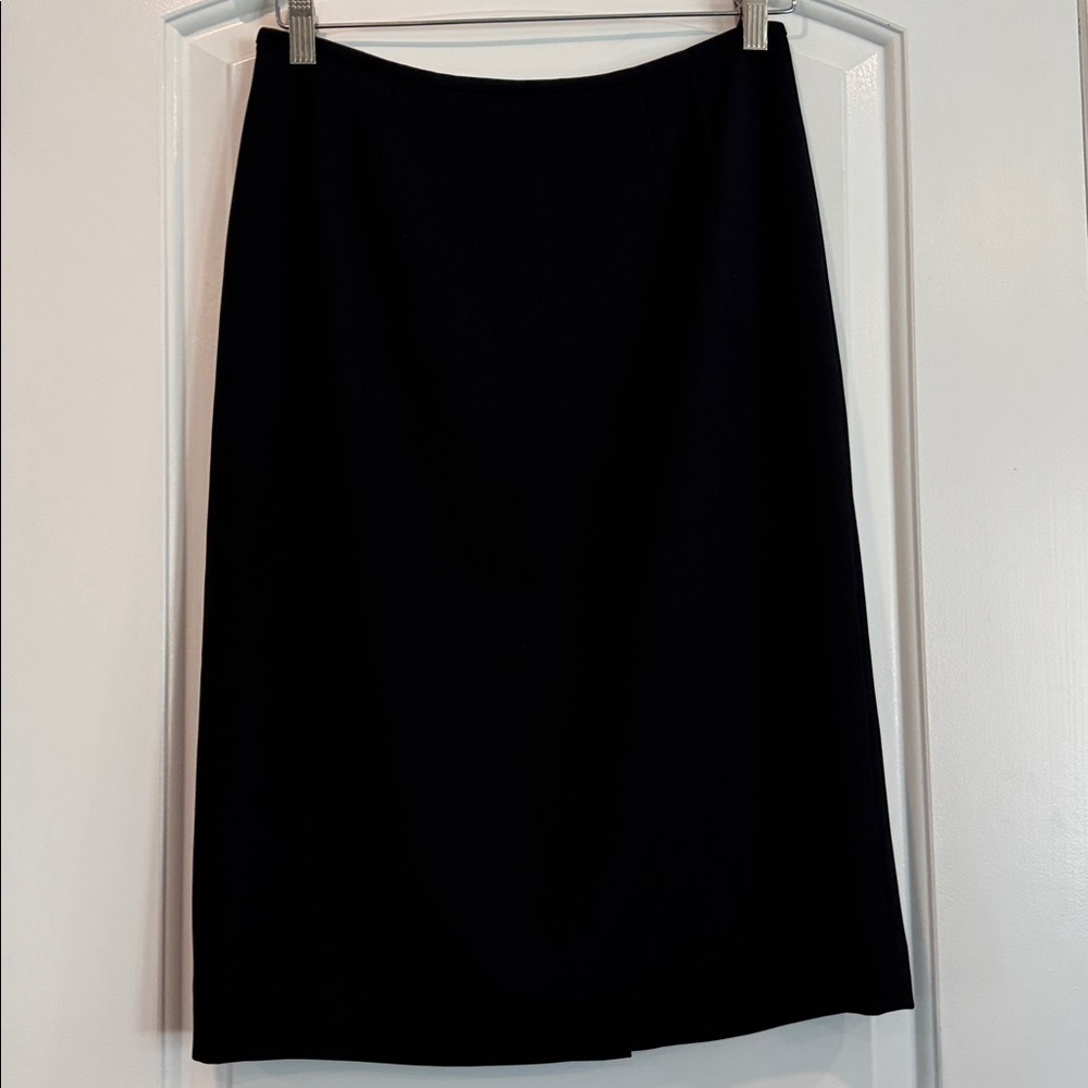 Kasper Black Pencil Skirt Size 6-Petite
